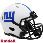 New York Giants Helmet Riddell Replica Mini Speed Style Lunar Eclipse Alternate