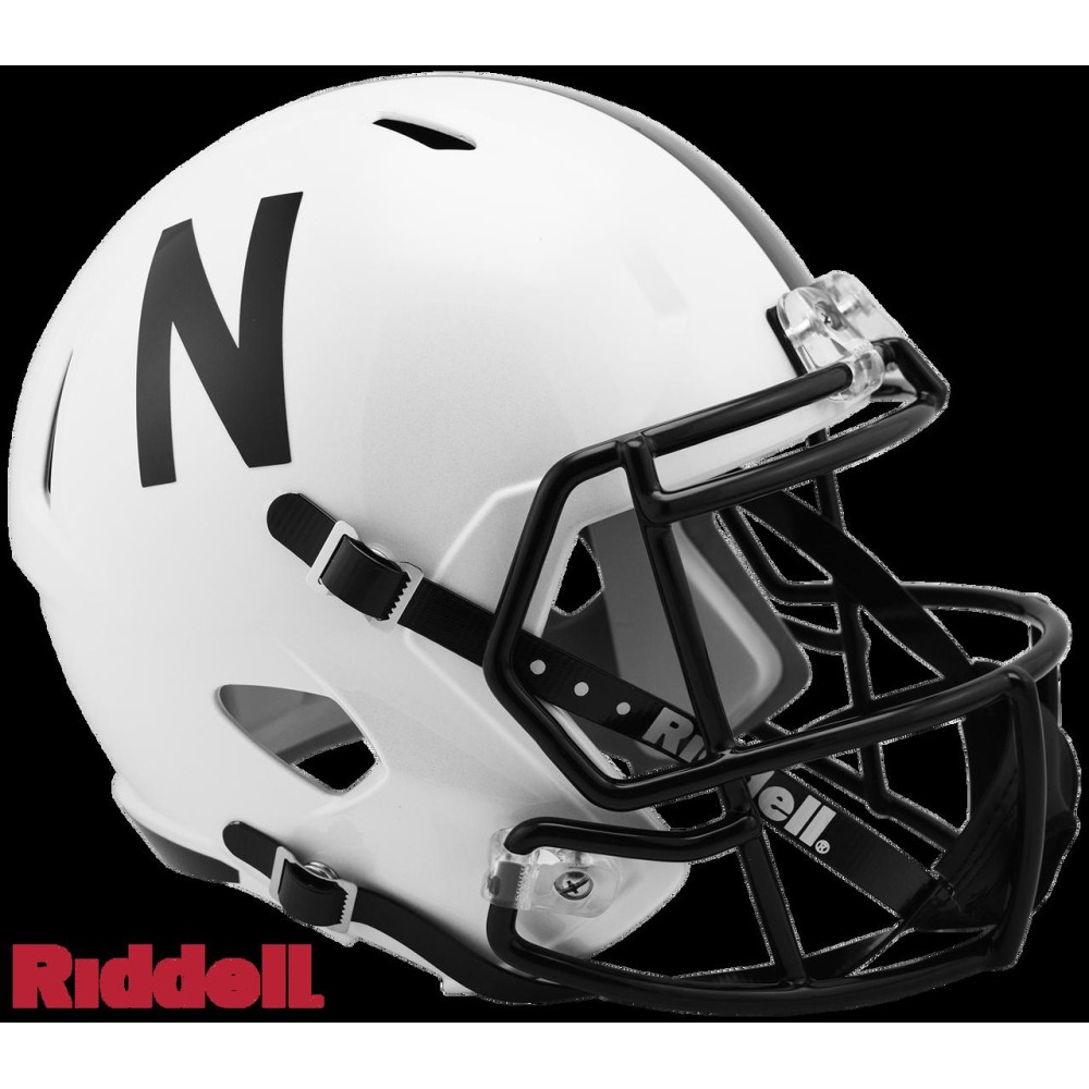 Nebraska Cornhuskers Helmet Riddell Replica Full Size Speed Style 2019 Alternate