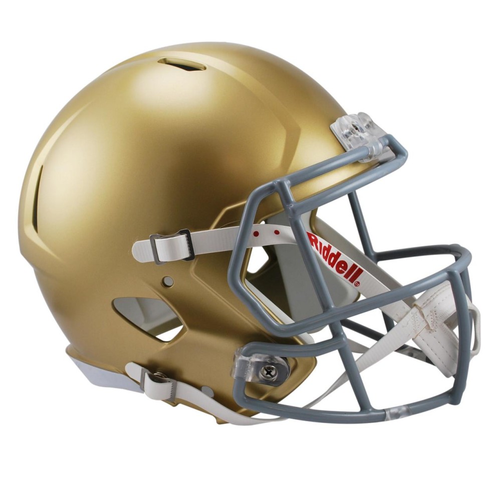 Notre Dame Fighting Irish Helmet - Riddell Replica Full Size - Speed Style - 2016