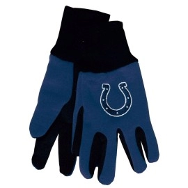 Indianapolis Colts Two Tone Youth Size Gloves - Special Order