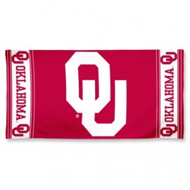 Oklahoma Sooners Towel 30X60 Beach Style