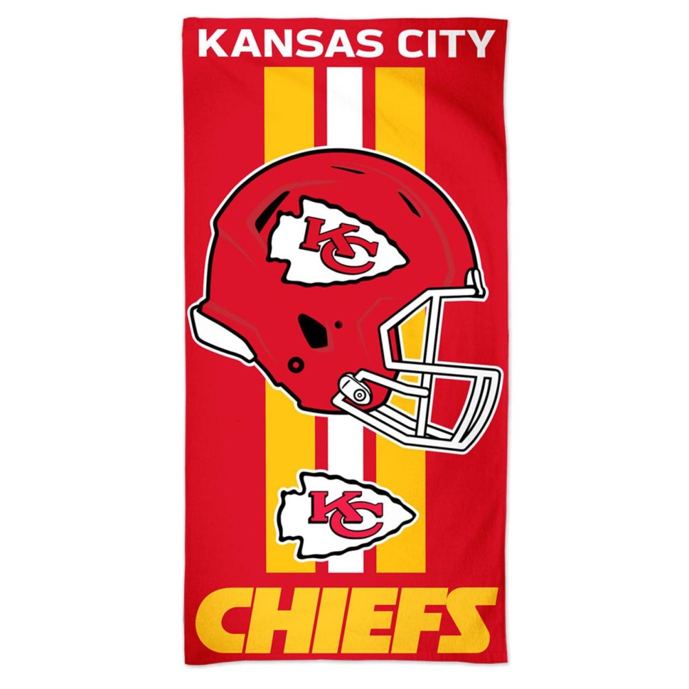 Kansas City Chiefs Towel 30X60 Beach Style