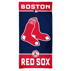 Boston Red Sox Towel 30X60 Beach Style