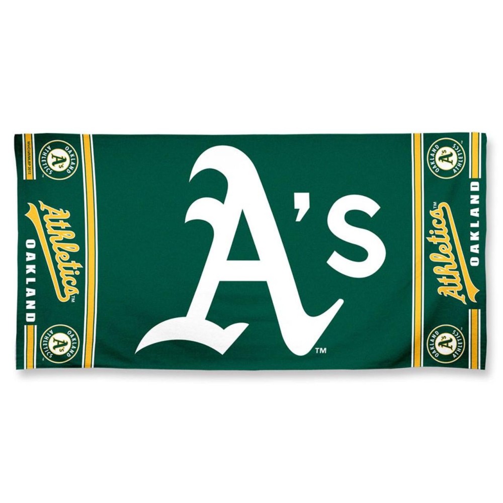 Oakland Athletics Towel 30X60 Beach Style