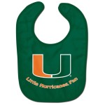 Miami Hurricanes Baby Bib - All Pro Little Fan