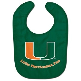 Miami Hurricanes Baby Bib - All Pro Little Fan