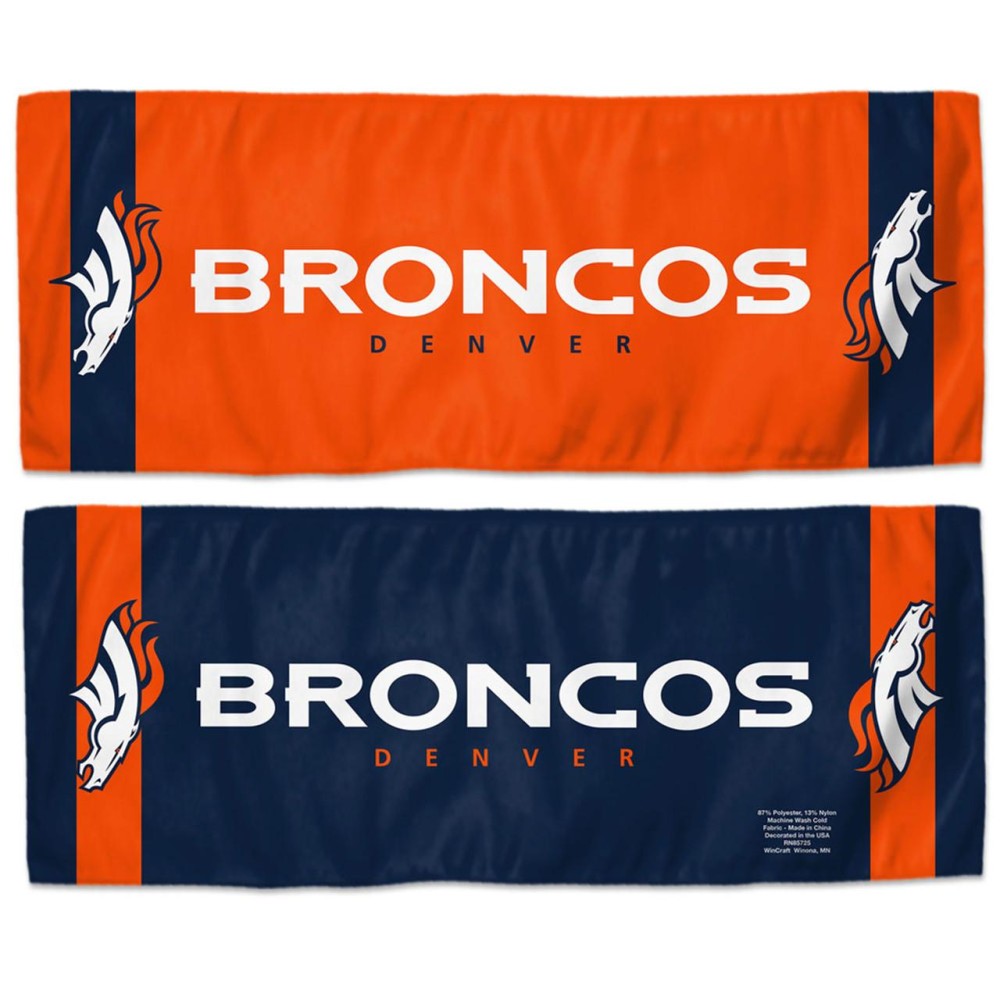 Denver Broncos Cooling Towel 12X30