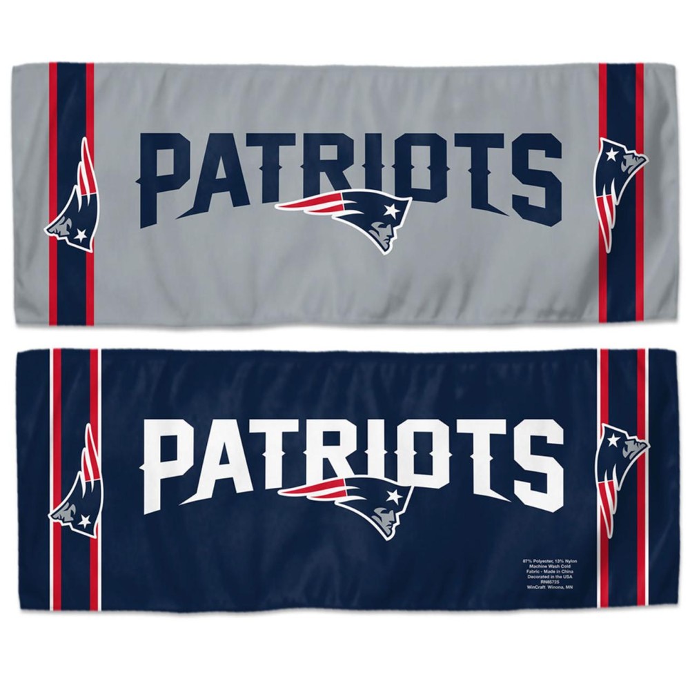 New England Patriots Cooling Towel 12X30