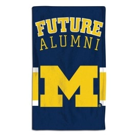 Michigan Wolverines Baby Burp Cloth 10X17