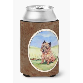 Caroline'S Treasures 7017Cc Cairn Terrier And The Chipmunk Can Or Bottle Hugger, Multicolor