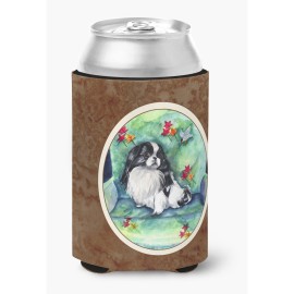 Caroline'S Treasures 7034Cc Japanese Chin In Momma'S Chair Can Or Bottle Hugger, Multicolor