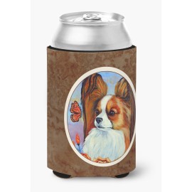 Caroline'S Treasures 7039Cc Papillon Can Or Bottle Hugger, Multicolor