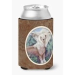 Caroline'S Treasures 7052Cc Chinese Crested Can Or Bottle Hugger, Multicolor