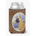 Caroline'S Treasures 7101Cc Fawn Great Dane At The Beach Can Or Bottle Hugger, Multicolor