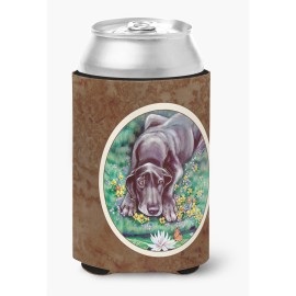 Caroline'S Treasures 7235Cc Blue Great Dane Can Or Bottle Hugger, Multicolor