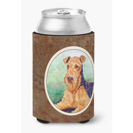 Caroline'S Treasures 7239Cc Airedale Terrier Can Or Bottle Hugger, Multicolor