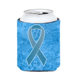 Blue Ribbon For Prostate Cancer Awareness Can Or Bottle Hugger An1206Cc