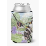 Caroline'S Treasures Asad0690Cc Long Tailed Tits By Sarah Adams Can Or Bottle Hugger, Multicolor