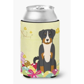 Caroline'S Treasures Easter Eggs Appenzeller Sennenhund Can Or Bottle Hugger, Can Hugger, Multicolor