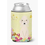 Caroline'S Treasures Easter Eggs Bedlington Terrier Sandy Can Or Bottle Hugger, Can Hugger, Multicolor