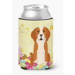 Caroline'S Treasures Easter Eggs English Foxhound Can Or Bottle Hugger, Can Hugger, Multicolor