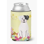 Caroline'S Treasures Easter Eggs White Boxer Cooper Can Or Bottle Hugger, Can Hugger, Multicolor