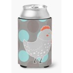 Caroline'S Treasures Grey Chicken Can Or Bottle Hugger, Can Hugger, Multicolor