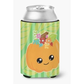 Caroline'S Treasures Pumpkin Fall Can Or Bottle Hugger, Can Hugger, Multicolor