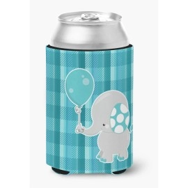 Caroline'S Treasures Elephant With Balloon Can Or Bottle Hugger, Can Hugger, Multicolor