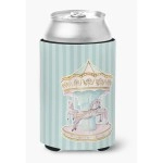 Caroline'S Treasures Carousel Can Or Bottle Hugger, Can Hugger, Multicolor