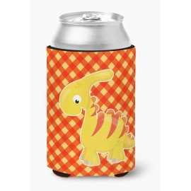 Caroline'S Treasures Parasaurolophus Dinosaur Can Or Bottle Hugger, Can Hugger, Multicolor