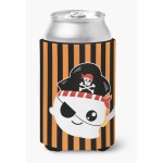 Caroline'S Treasures Halloween Ghost Pirate Can Or Bottle Hugger, Can Hugger, Multicolor