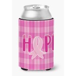 Caroline'S Treasures Breast Cancer Awareness Ribbon Hope Can Or Bottle Hugger, Can Hugger, Multicolor