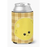 Caroline'S Treasures Bb6990Cc Lemon Face Can Or Bottle Hugger, Can Hugger, Multicolor