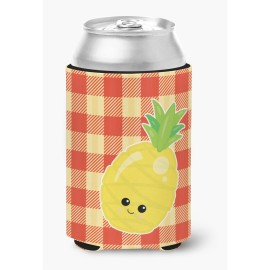 Caroline'S Treasures Pineapple Face Can Or Bottle Hugger, Can Hugger, Multicolor