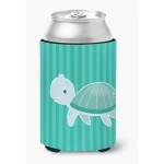 Caroline'S Treasures Sea Turtle Can Or Bottle Hugger, Can Hugger, Multicolor