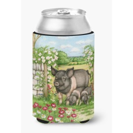 Caroline'S Treasures Cdco0375Cc Pigs Rosie And Piglets Can Or Bottle Hugger, Multicolor