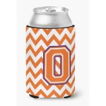 Caroline'S Treasures Cj1062-Occ Letter O Chevron Orange And Regalia Can Or Bottle Hugger, Multicolor