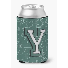 Letter Y Back To School Initial Can Or Bottle Hugger Cj2010-Ycc