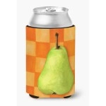 Caroline'S Treasures Whw0117Cc Pear In Orange By Ute Nuhn Can Or Bottle Hugger, Multicolor