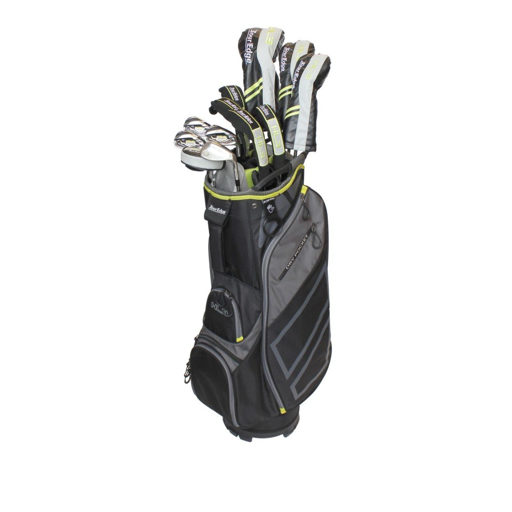 Tour Edge Hl3 To-Go Mens Complete Golf Set Reg Flex-Graphite-Rh