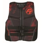 Full Throttle Mens Rapid-Dry Flex-Back Life Jacket 2Xl Red