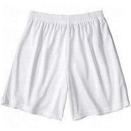 Vizari Adult Dynamo Soccer Shorts, White, Large
