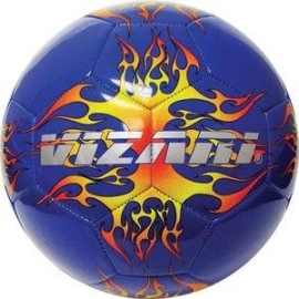 Vizari Blaze Soccer Ball, Blue/Orange, 4