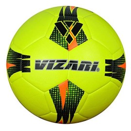 Vizari Villa Soccer Ball Yellow/Red/Black Size 5