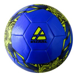 Vizari 'Toledo' Soccer Ball for Kids and Adults (3, Orange/Blue)