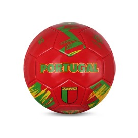 Vizari National Team Soccer Balls | Eight National Team Countryballs To Choose From (3, Portugal Red)