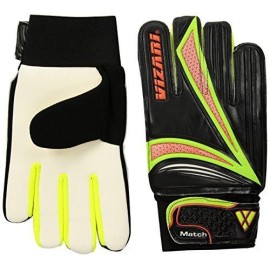 Vizari Junior Goalkeeper Glove | Soccer Gloves For Kids | Youth Soccer Goalie Gloves | Black/Orange/Green 10