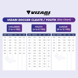 Vizari Stealth Fg Soccer Shoes | Firm Ground Outdoor Soccer Shoes For Boys And Girls | Lightweight And Easy To Wear Youth Outdoor Soccer Cleats | Green/Black | Big Kid