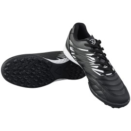 Vizari Men'S 'Valencia' Tf Turf Soccer Shoes For Indoor And Outdoor Surfaces (Black/White, 10)